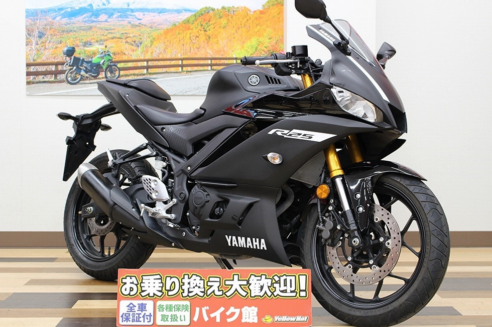 ヤマハ YZF-R25 ２０２０年モデル 後期型倒立フォークのＲＧ４３Ｊ！渋いカラーでエンジン快調です！！の詳細 |  中古・新車バイクの販売・買取【バイク館SOX】