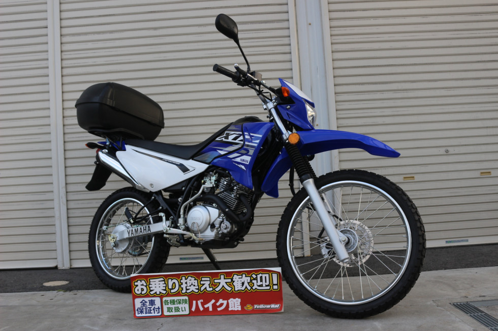 ヤマハ XTZ125 リアボックス装備の詳細 | 中古・新車バイクの販売・買取【バイク館SOX】